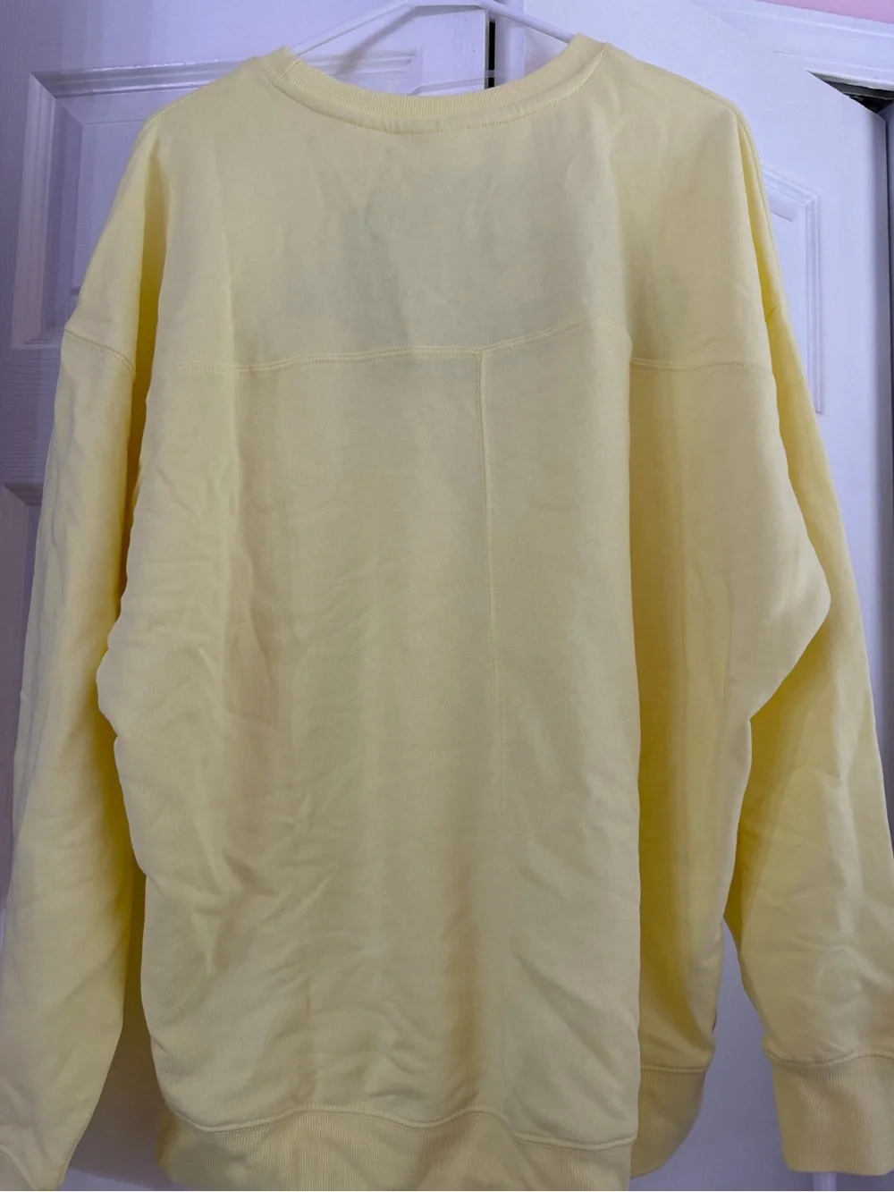 Walt Disney World Butter Yellow patchwork crewneck - Picture 2 of 3